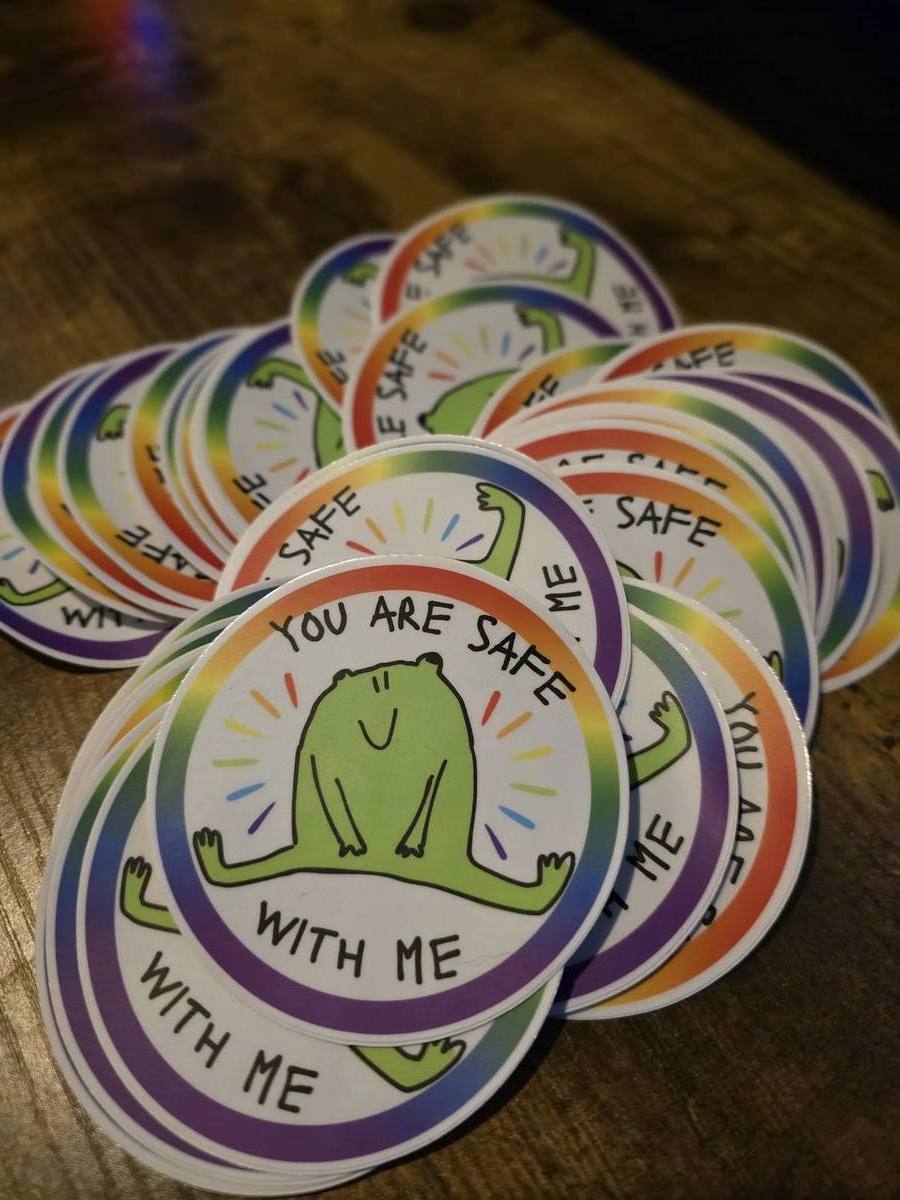 you are safe with me