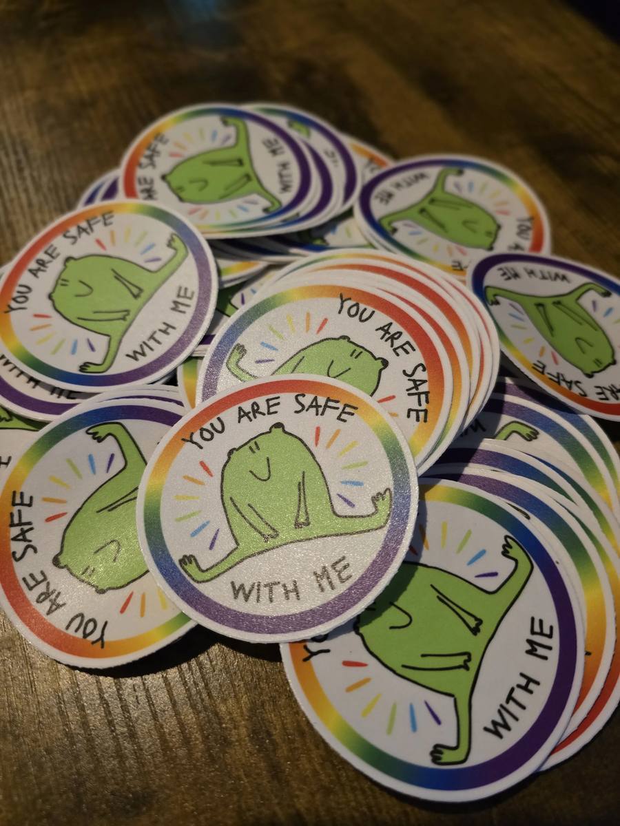 you are safe with me