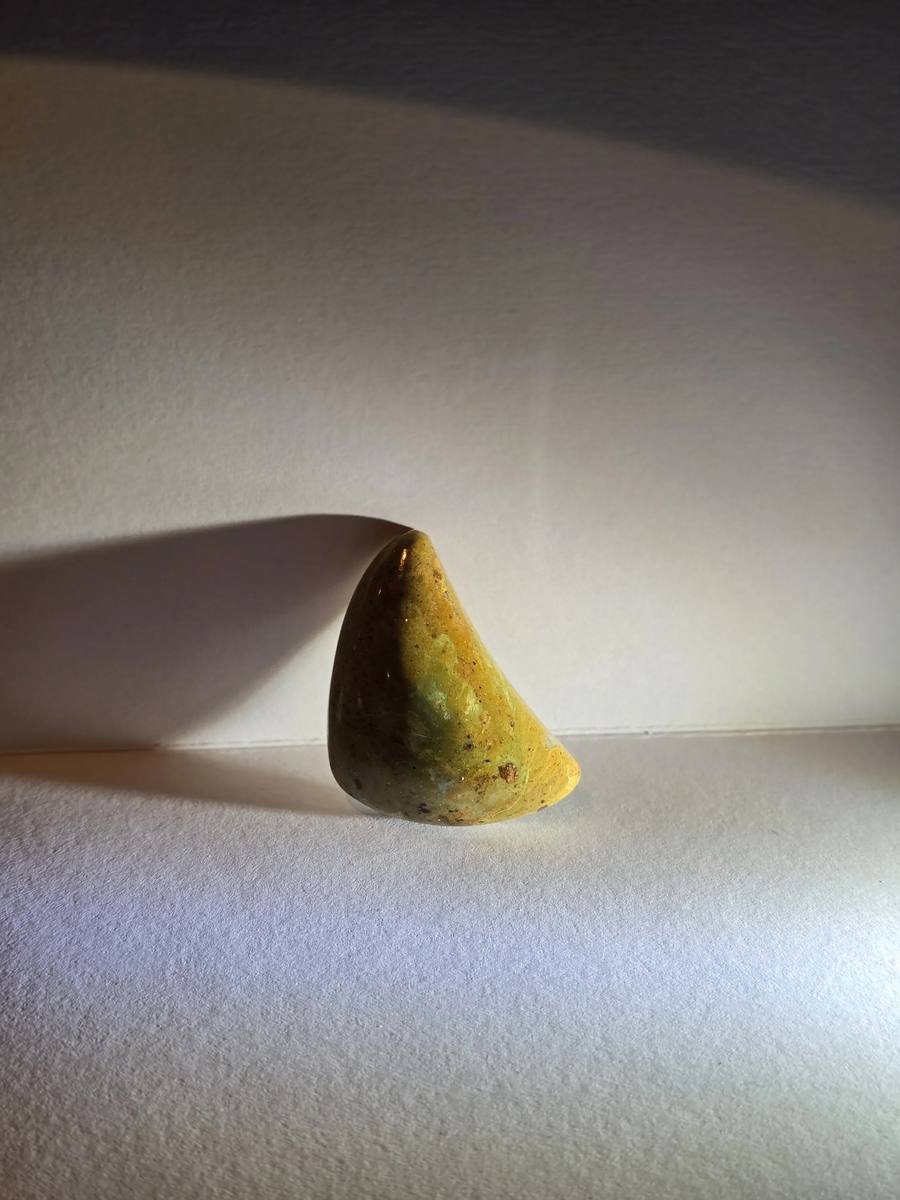 fang limonite chrysocolla — front