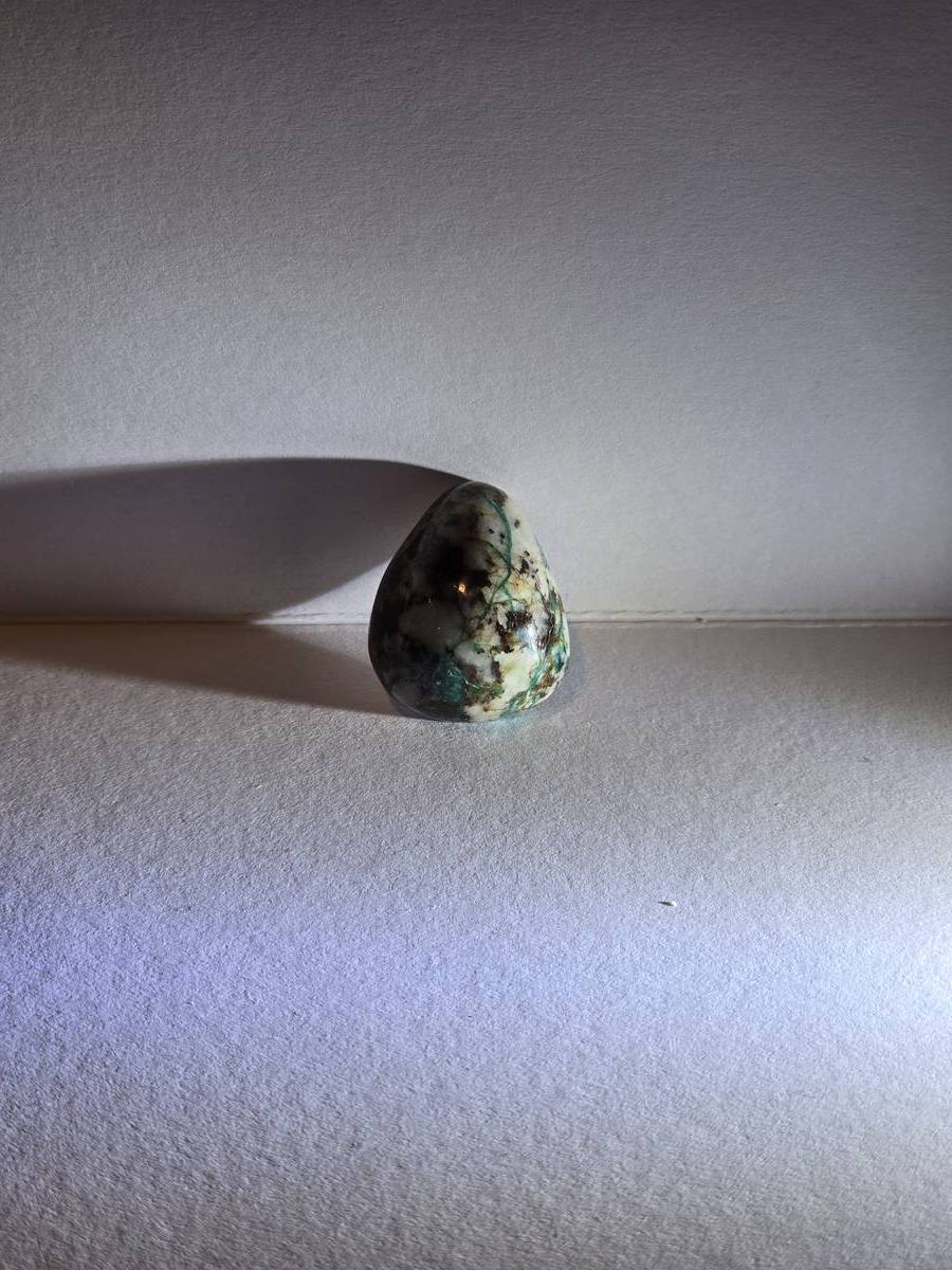 gumdrop chrysocolla in quartz jasper no.2 — front